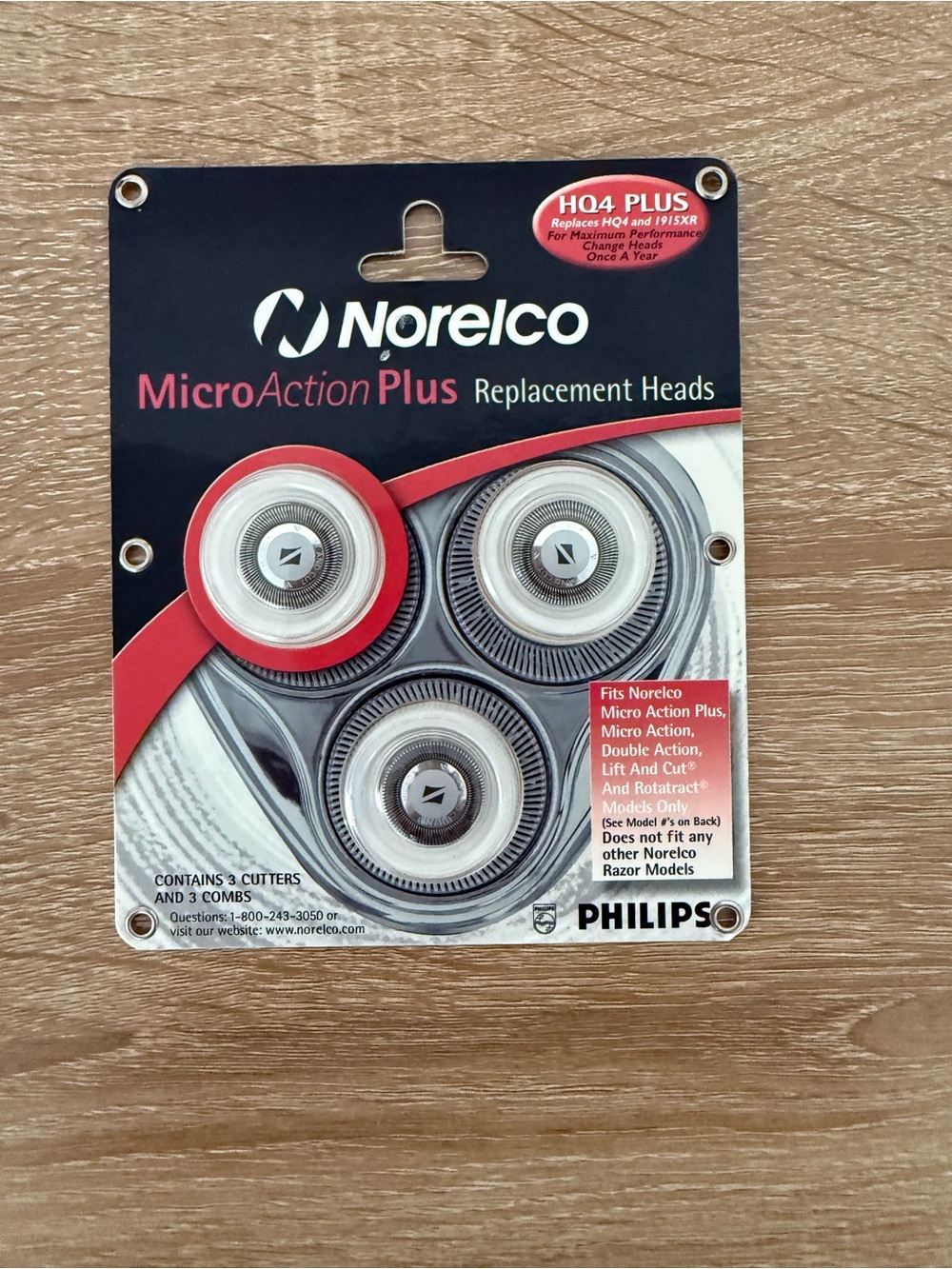 Replacement Heads for Phillips Norelco shaver micro action plus hq4 plus